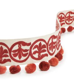 Pushkar Braid Trimming by Osborne & Little Terracotta Pushkar Braid Trimming by Osborne & Little Terracotta