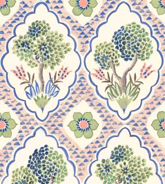 Puzzlewood Wallpaper by George & Minnie Blush Puzzlewood Wallpaper by George & Minnie Blush