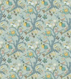 Puzzlewood Wallpaper by Osborne & Little Duck Egg Puzzlewood Wallpaper by Osborne & Little Duck Egg