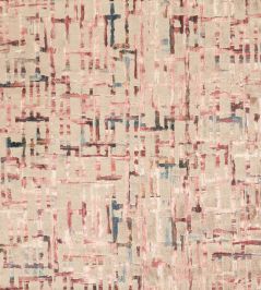 Quadrata Fabric by Clarke & Clarke Blush/Natural Quadrata Fabric by Clarke & Clarke Blush/Natural