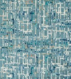 Quadrata Fabric by Clarke & Clarke Teal/Mineral Quadrata Fabric by Clarke & Clarke Teal/Mineral
