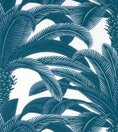 Queen Palm Wallpaper by Thibaut Navy Queen Palm Wallpaper by Thibaut Navy