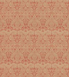 Queen's Damask Fabric by GP & J Baker Old Red Queen's Damask Fabric by GP & J Baker Old Red