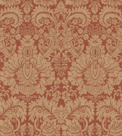 Queen's Damask Wallpaper by GP & J Baker Old Red Queen's Damask Wallpaper by GP & J Baker Old Red