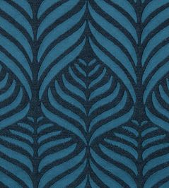 Quill Weave in Yarn Jacquard Fabric by Liberty Lapis Quill Weave in Yarn Jacquard Fabric by Liberty Lapis