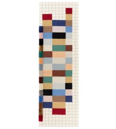 Raag Runner Grid 2 Rug by cc-tapis Standard Raag Runner Grid 2 Rug by cc-tapis Standard
