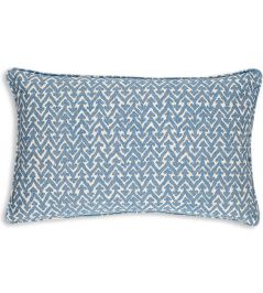 Rabanna Cushion by Fermoie Blue Rabanna Cushion by Fermoie Blue