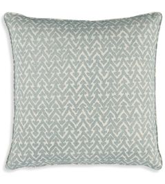 Rabanna Cushion by Fermoie Light Blue Rabanna Cushion by Fermoie Light Blue