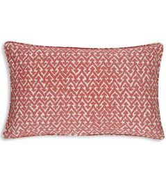 Rabanna Cushion by Fermoie Red Rabanna Cushion by Fermoie Red