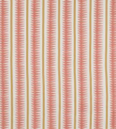 Rae Fabric by Jane Churchill Coral/Ochre Rae Fabric by Jane Churchill Coral/Ochre