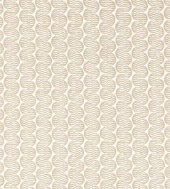 Raft Stripe Print Fabric by Scion Mushroom Raft Stripe Print Fabric by Scion Mushroom