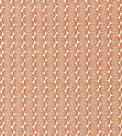 Raft Stripe Print Fabric by Scion Rust Raft Stripe Print Fabric by Scion Rust