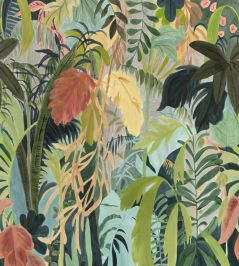 Rainforest Mural by Thibaut Tropical Rainforest Mural by Thibaut Tropical