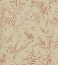 Fern Toile Wallpaper by Ralph Lauren Vintage Tea Fern Toile Wallpaper by Ralph Lauren Vintage Tea