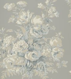 Francoise Bouquet Wallpaper by Ralph Lauren Slate Francoise Bouquet Wallpaper by Ralph Lauren Slate