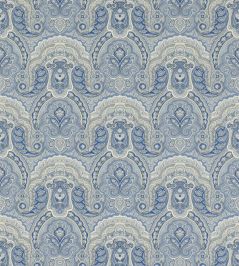 Crayford Paisley Wallpaper by Ralph Lauren Porcelain Crayford Paisley Wallpaper by Ralph Lauren Porcelain