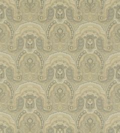 Crayford Paisley Wallpaper by Ralph Lauren Stone Crayford Paisley Wallpaper by Ralph Lauren Stone