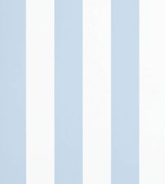 Spalding Stripe Wallpaper by Ralph Lauren Blue/White Spalding Stripe Wallpaper by Ralph Lauren Blue/White
