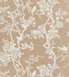 Marlowe Floral Wallpaper by Ralph Lauren Sterling Marlowe Floral Wallpaper by Ralph Lauren Sterling