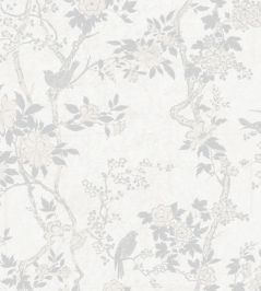 Marlowe Floral Wallpaper by Ralph Lauren Dove Marlowe Floral Wallpaper by Ralph Lauren Dove