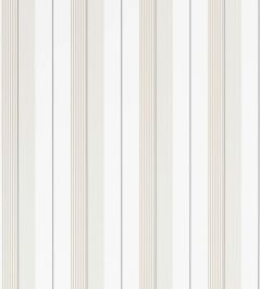 Aiden Stripe Wallpaper by Ralph Lauren Natural/White Aiden Stripe Wallpaper by Ralph Lauren Natural/White