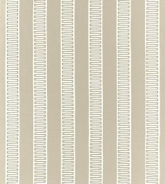 Raritan Line Embroidery Fabric by Thibaut Beige Raritan Line Embroidery Fabric by Thibaut Beige