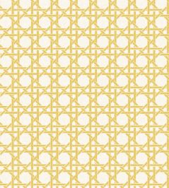 Rattan Wallpaper by Woodchip & Magnolia Golden Yellow Rattan Wallpaper by Woodchip & Magnolia Golden Yellow