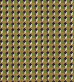 Ravenne Fabric by Nobilis Green Ravenne Fabric by Nobilis Green