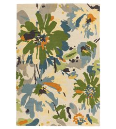 Reef Floral Rug by Asiatic Green Multi Reef Floral Rug by Asiatic Green Multi