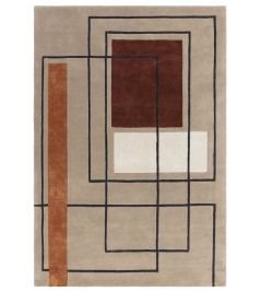Reef Outline Rug by Asiatic Terracotta RF20 Reef Outline Rug by Asiatic Terracotta RF20