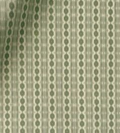 Reel Stripe Fabric by Ian Sanderson Celadon Reel Stripe Fabric by Ian Sanderson Celadon
