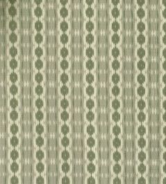 Reel Stripe Fabric by Ian Sanderson Celadon Reel Stripe Fabric by Ian Sanderson Celadon
