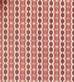 Reel Stripe Fabric by Ian Sanderson Damson Reel Stripe Fabric by Ian Sanderson Damson