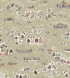 Regatta Fabric by Lewis & Wood Twilight Regatta Fabric by Lewis & Wood Twilight