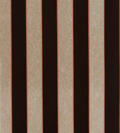 Regency Stripe Wallpaper by Osborne & Little Bronze/Coral Regency Stripe Wallpaper by Osborne & Little Bronze/Coral