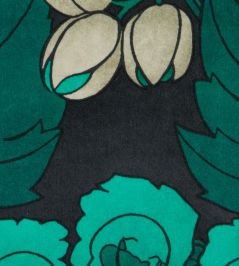Regency Tulip in Wellington Velvet Fabric by Liberty Jade Regency Tulip in Wellington Velvet Fabric by Liberty Jade