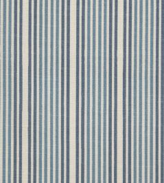 Regent Stripe Fabric by Liberty Lapis Regent Stripe Fabric by Liberty Lapis