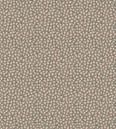 Renaissance Leaves Wallpaper by Farrow & Ball Green Smoke / Pink Cup Renaissance Leaves Wallpaper by Farrow & Ball Green Smoke / Pink Cup
