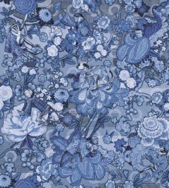 Rendezvous Tokyo Blue Wallpaper by Moooi Ming Blue Rendezvous Tokyo Blue Wallpaper by Moooi Ming Blue