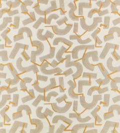 Rene Fabric by Zinc Ochre Rene Fabric by Zinc Ochre
