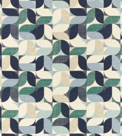 Reno Fabric by Studio G Mineral/Navy Reno Fabric by Studio G Mineral/Navy