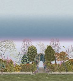 Reverie Mural by Cole & Son Dusk Reverie Mural by Cole & Son Dusk