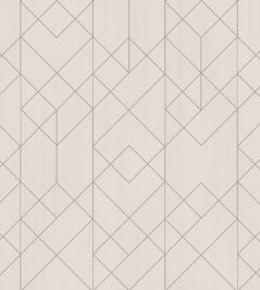 Rhombohedral Wallpaper by Coordonne Cotton Rhombohedral Wallpaper by Coordonne Cotton