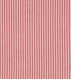 Rhubarb Stripe Fabric by MINDTHEGAP Red White Rhubarb Stripe Fabric by MINDTHEGAP Red White