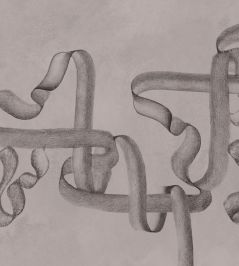 Ribbon Mural by Coordonne Stone Ribbon Mural by Coordonne Stone
