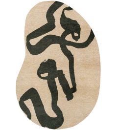 Ribbon Peanut Rug by Louis De Poortere Garden Spirit Ribbon Peanut Rug by Louis De Poortere Garden Spirit