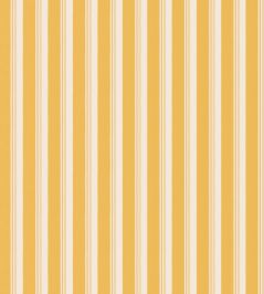 Ribbon Stripe Fabric by George & Minnie Daffodil Ribbon Stripe Fabric by George & Minnie Daffodil