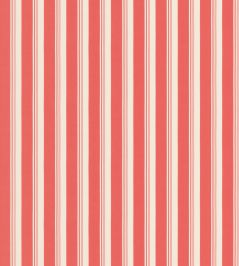 Ribbon Stripe Fabric by George & Minnie Raspberry Ribbon Stripe Fabric by George & Minnie Raspberry
