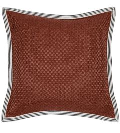Rico Ruivo Cushion 45 x 45cm by Maison Casamance Terracota Foncé Rico Ruivo Cushion 45 x 45cm by Maison Casamance Terracota Foncé