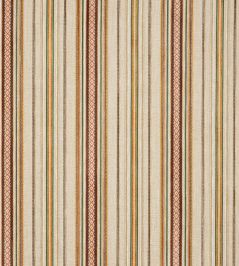 Ridgeway Stripe Fabric by Colefax and Fowler Terracotta Ridgeway Stripe Fabric by Colefax and Fowler Terracotta